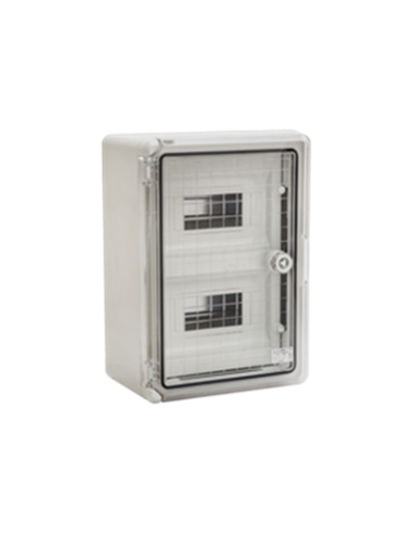 Schaltschrank aus ABS mit Hutschiene ARM_ABSMOD