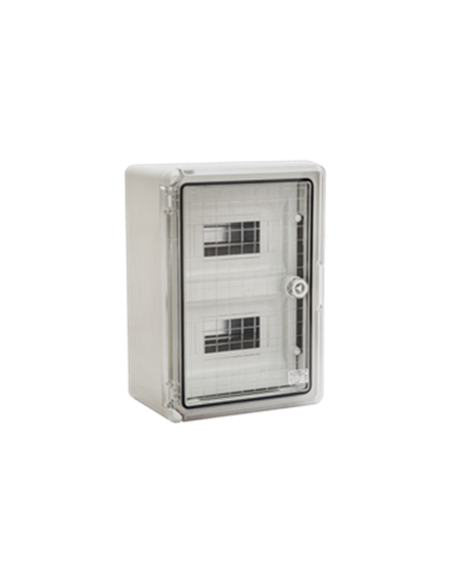 Schaltschrank aus ABS mit Hutschiene ARM_ABSMOD