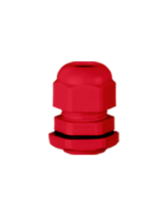 Rote Kabelverschraubung von M12 bis M63