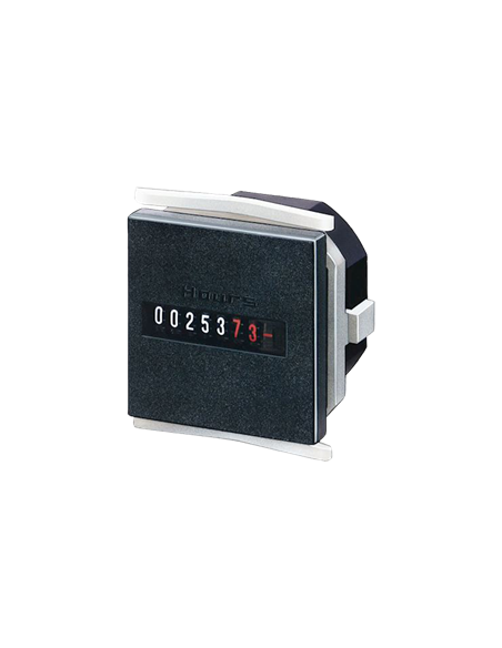 Betriebsstundenzähler ohne Rückstellung, flachbündige Montage -230VAC 48x48mm