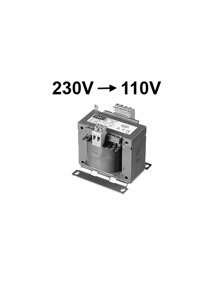 Transformator einphasig 230V -- 110V