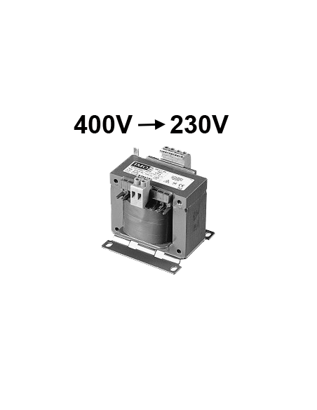 Transformator einphasig 400V-- 230V
