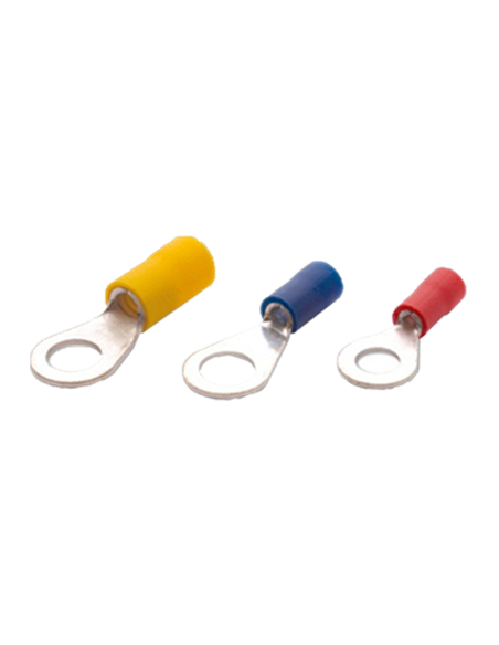 Ringkabelschuh zum crimpen, isoliert