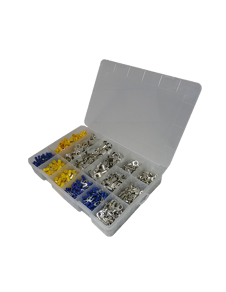 Sortiment von 1015 Stück Quetschkabelschuhen