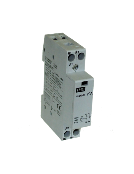 Reiheneinbau-Schütz 2 NC 20A Spulenspannung 230V