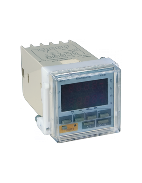Zeitschalter 0.01s 59 h, LCD, 220V, Panelmontage