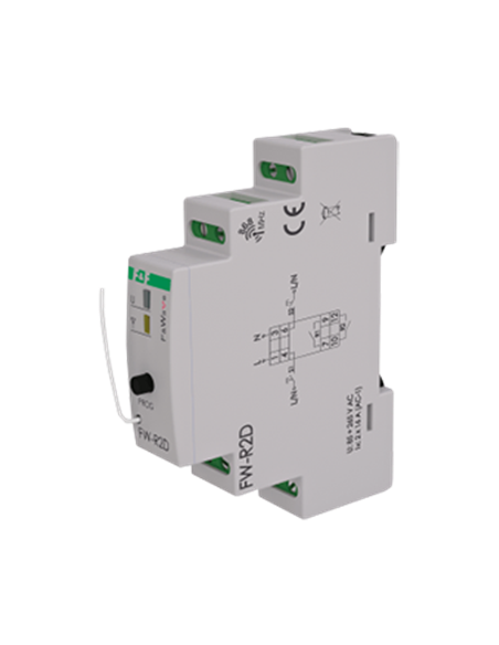 Bistabiles Funkrelais, Hutschienenmontage