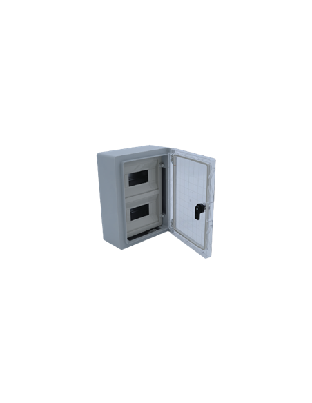 Schaltschrank aus ABS mit Hutschiene ARM_ABSMOD