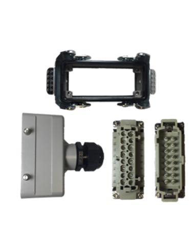 Industrie-Verbindungsstecker 16-polig