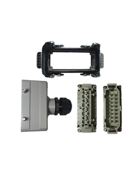 Industrie-Verbindungsstecker 16-polig