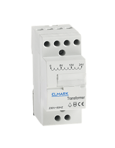 Transformator 8V,12V,24Vac  P:3.8VA Primärspannung: 230Vac