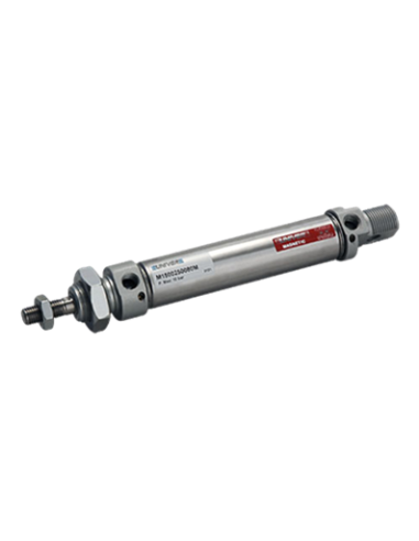 Mikrozylinder ISO 6432, doppelwirkend, Ø20 - Ø25 mm