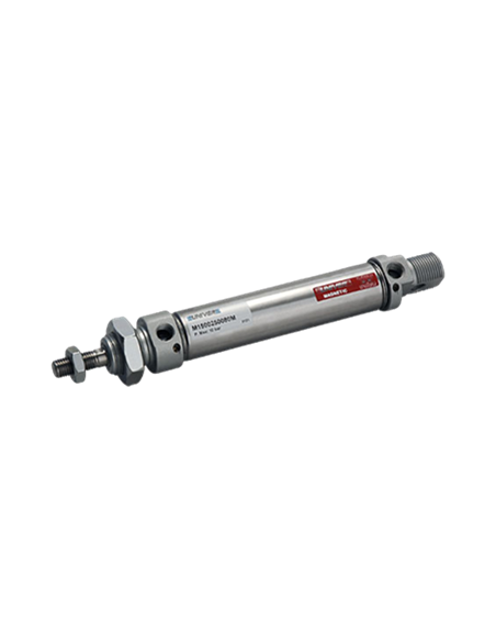 Mikrozylinder ISO 6432, doppelwirkend, Ø20 - Ø25 mm