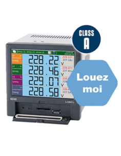 ND40 dreiphasiger elektrischer Netzwerkanalysator , mit Webserver