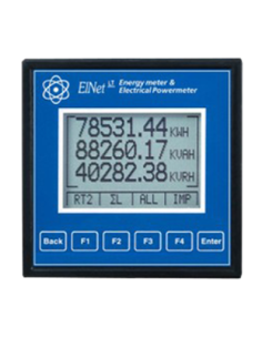 Elnet LT Leistungsmesser, V, I, P (Q, S), F, PF, Oberschwingung LCD-Display