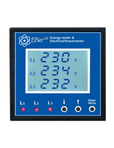 Elnet LTE Wattmeter V, I, P (Q, S), F, PF, THD MODBUS RS485