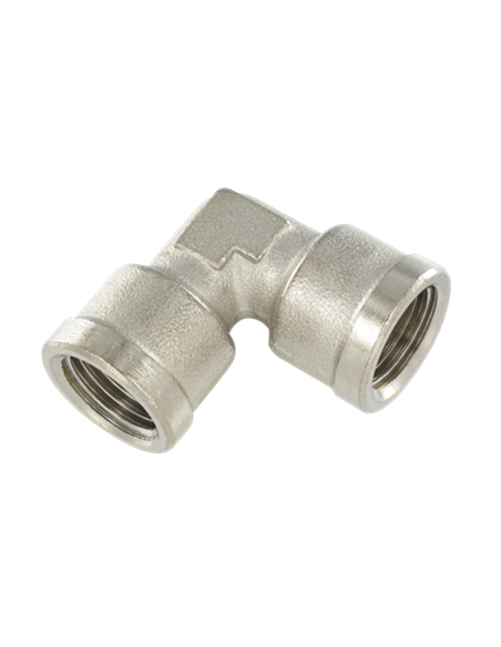 Winkelverschraubung I/I, Messing, zylindrisch