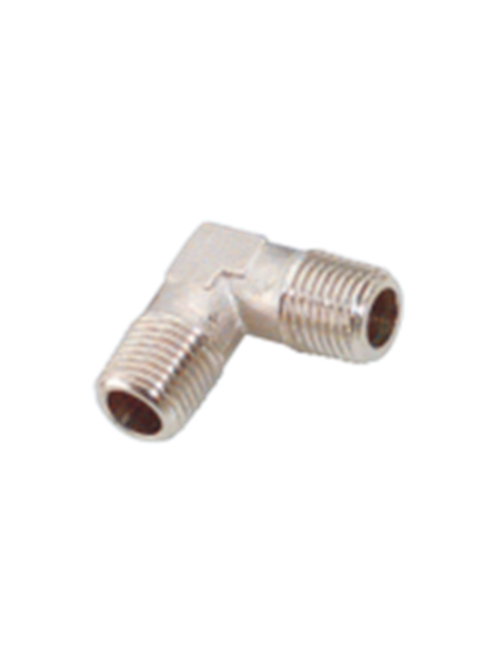 Winkelanschluss Messing, gleichseitig aussen/aussen konisch