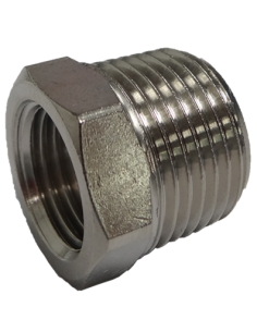 Reduziernippel BSP Aussen konisch / Innen zylindrisch, Messing