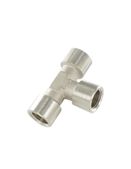 T-Stück, Messing, Innen-Innen-Innen, zylindrisch