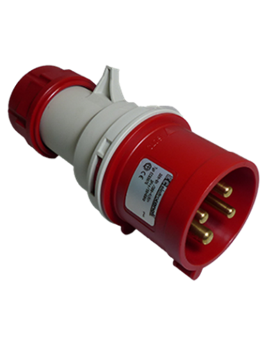 Stecker und Steckdosen 3-polig + Schutzleiter