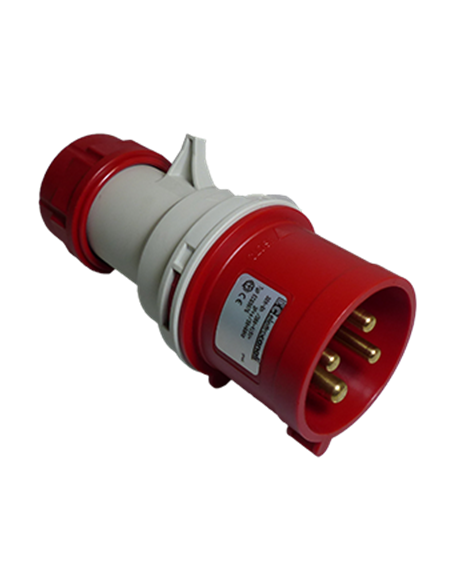 Stecker und Steckdosen 3-polig + Schutzleiter