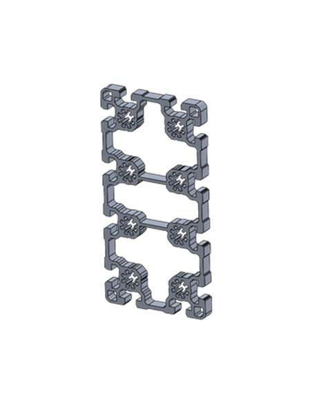 Aluminium-Strebenprofil Aluneed TB 90X180L