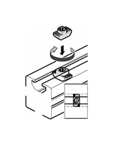 Edelstahl-Hammermutter