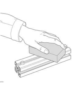 Elastic-Schleifmittel für Aluminium-Strebenprofile