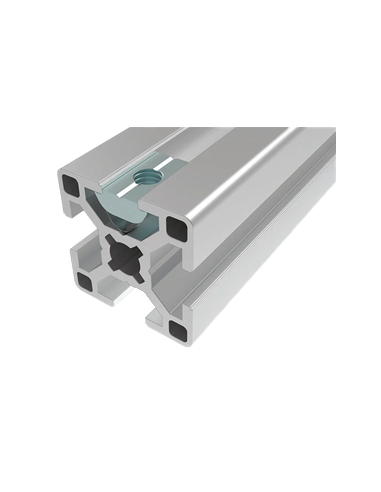 Nutenstein, einschwenkbar, mit Federblech