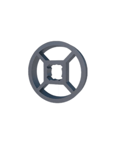 Rundes Aluminium-Stützprofil D28