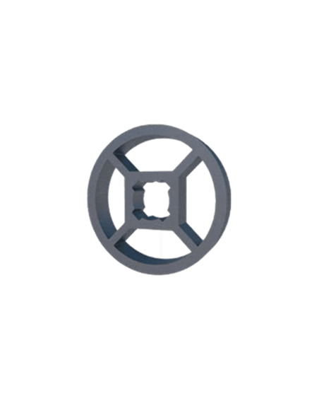 Rundes Aluminium-Stützprofil D28