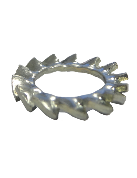 Fächerscheibe außengezahnt Stahl verzinkt DIN-6798-A