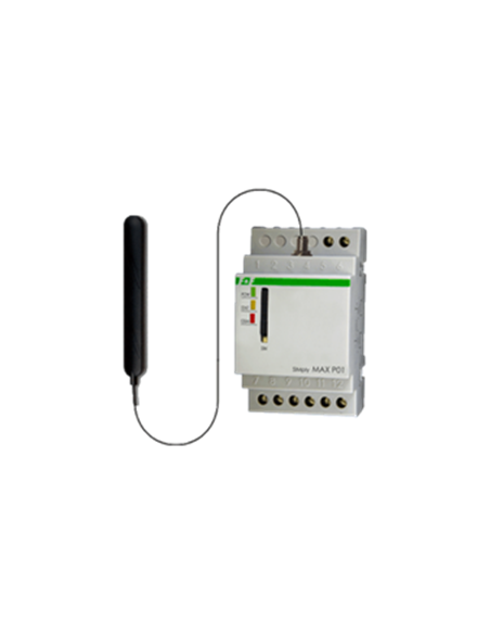 GSM Fernsteuerungsrelais Simplymax MAX_P01 & MAX_P04 GSM 2 oder 4 I/O 230V