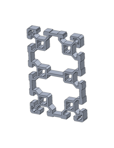 Strebenprofil 10mm Nut 80x120