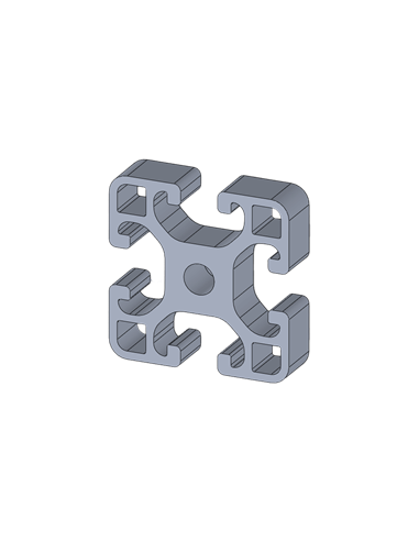 Aluminium-Strebenprofil Aluneed TI R8 40X40 4R IPA84040L