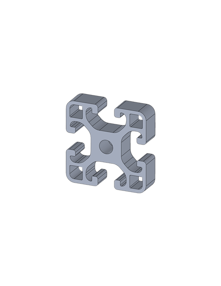 Aluminium-Strebenprofil Aluneed TI R8 40X40 4R IPA84040L