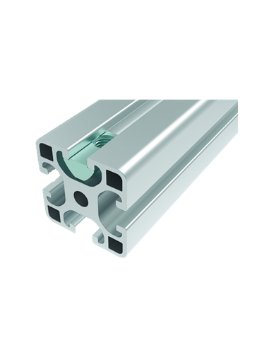 Nutestein, einschwenkbar, mit Federkugel, Stahl verzinkt, für  Aluneed TI-Strebe