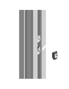 Hammermutter, Stahl verzinkt, für Aluneed TI-Profil