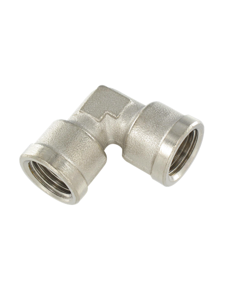 Winkelverschraubung I-I, Messing, zylindrisch