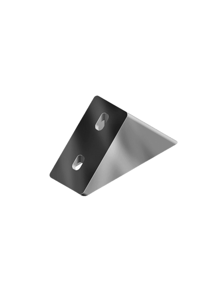 Befestigungswinkel 45° I + Verschraubung