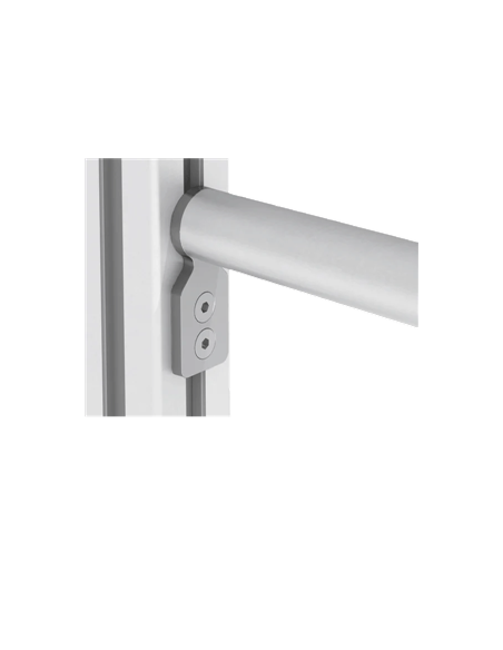 Verbindungsplatte für rechtwinklige Profile mit Rundprofil D28mm