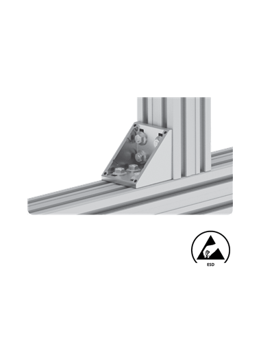 ESD Winkel-Abdeckkappe