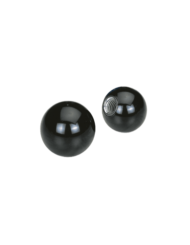 Glatter Kugelknauf mit Innengewinde