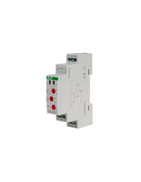 Schwellenrelais 8A, mit analogem Steuerstrom 0 - 20mA, Betriebsspannung 9-30VDC