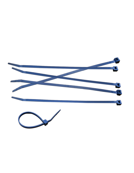 Detektierbarer Kabelbinder für Lebensmittel- oder Pharmaindustrie 2,5x100mm PA6.6