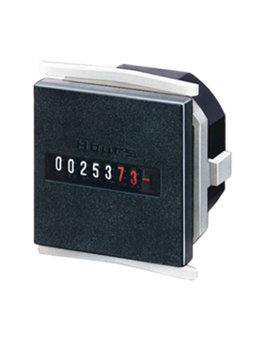 Zeitzähler ohne Nullrückstellung Tafeleinbau 48x48mm