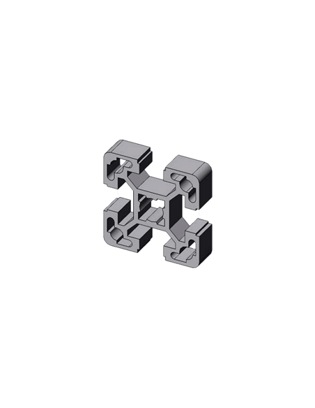 Aluminium-Strebenprofil 40x40L