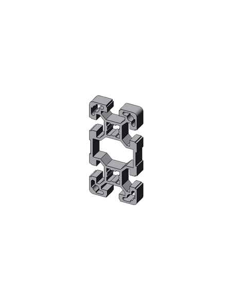 Aluminium-Strebenprofil 40x80L