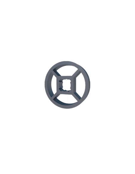 Aluminium-Stützprofil, rund, D28